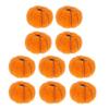  15 Pcs Wool Felt Pumpkin Pumpkins Gold Tinsel Garland Pendent Outdoor Christmas Hanging Ornament Autumnal Decoration
