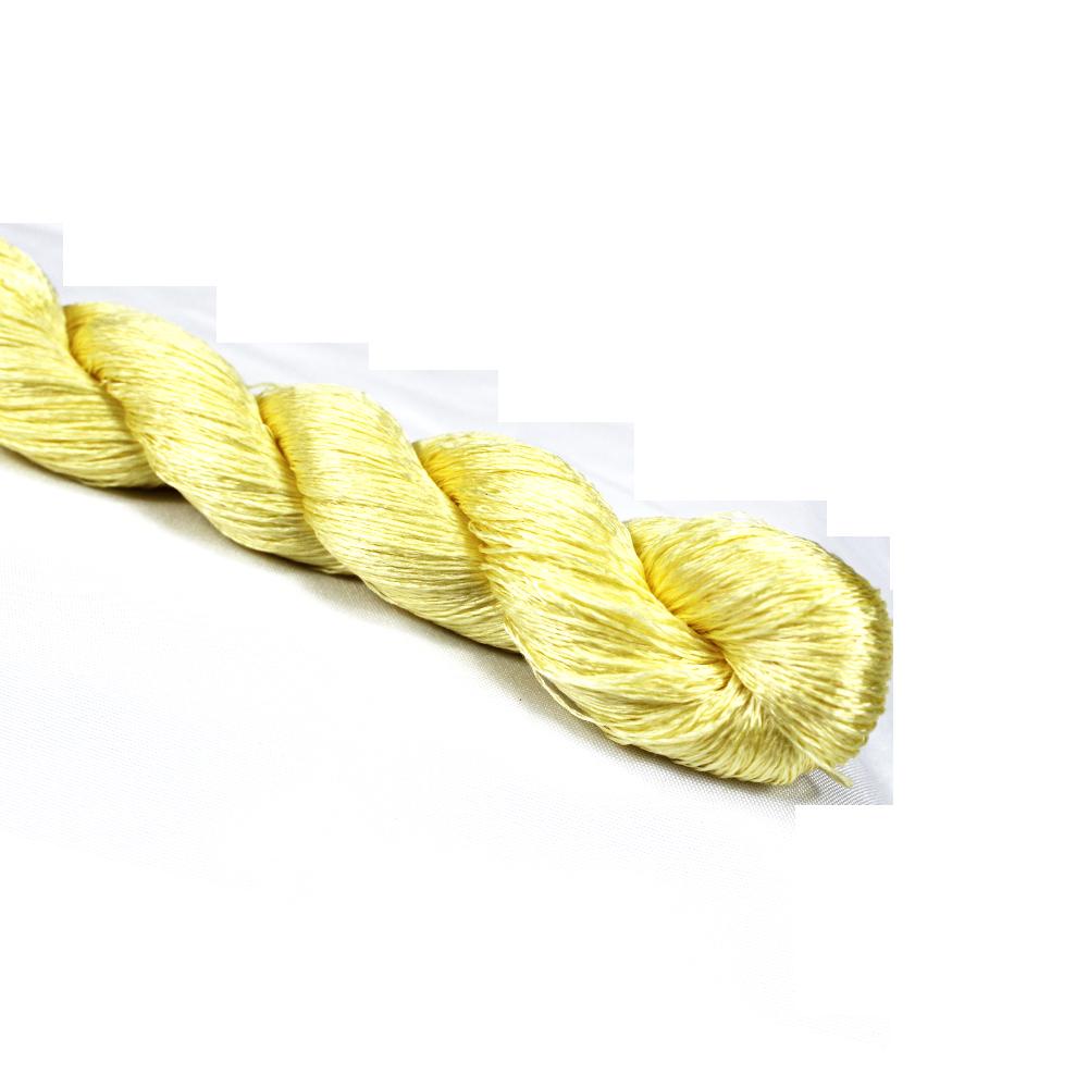 100% Silk Thread  Hand Embroidery Embroider Cross Stitch 1pcs 400m Silk Embroidery Thread   Yellow Series 10 Pure Colors