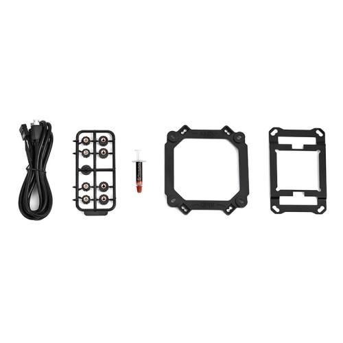 Water cooling Pacific MX2 Ultra CPU water block, copper, 2.1 LCD temperature sensor