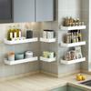 Kitchen Rack Hanging Wall Household Seasoning Storage Housing Bathroom Toiletries Finishing Storage Rack