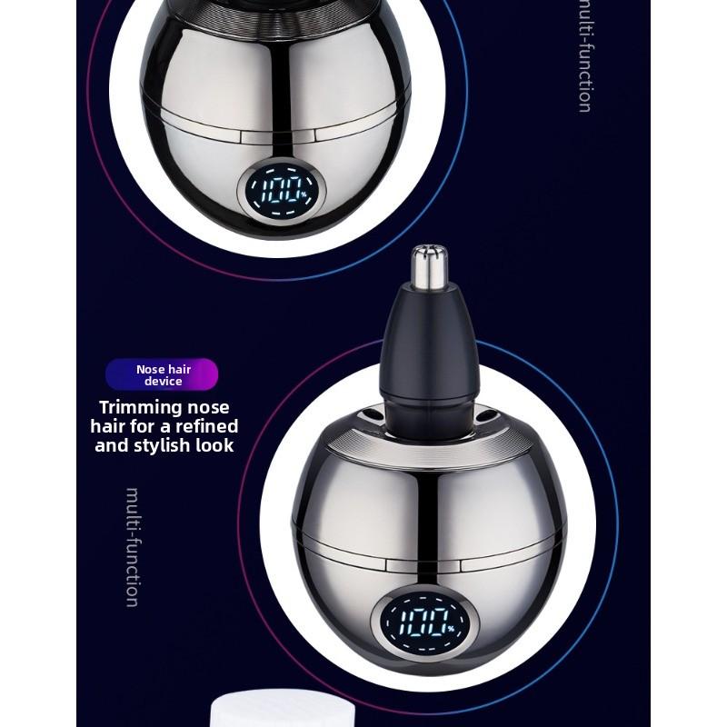 Men's Electric Shaving Kit - Intelligent Seven-blade Electric Shaver for Shaving Facial Hair, Perfect for Clean-shaven Heads At Home.