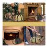 1pc Firewood Log Carrier Tote Bag, Canvas Firewood Holder, Extra Large Durable For Fireplaces, Wood Stoves, Firewood, Logs, Camp