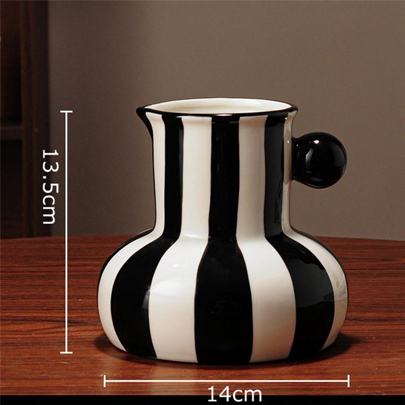 Colorful Vase Plant Pots Table Decoration Ornaments Flower Arrangement Floral Vase Room Aesthetic Decor