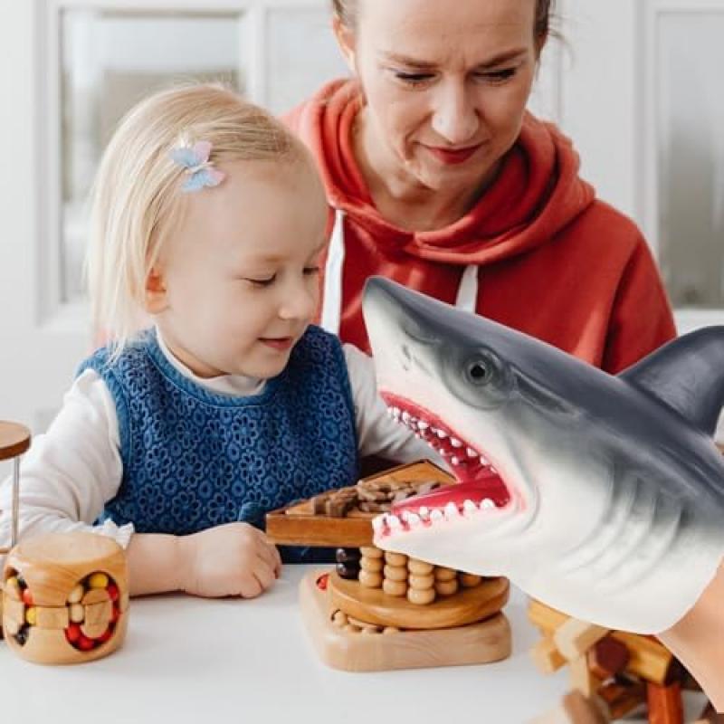 Realistic Animal Hand Puppets, Educational Toys for Imaginative Play and Parent-child Bonding, Suitable Gifts for Boys and Girls.