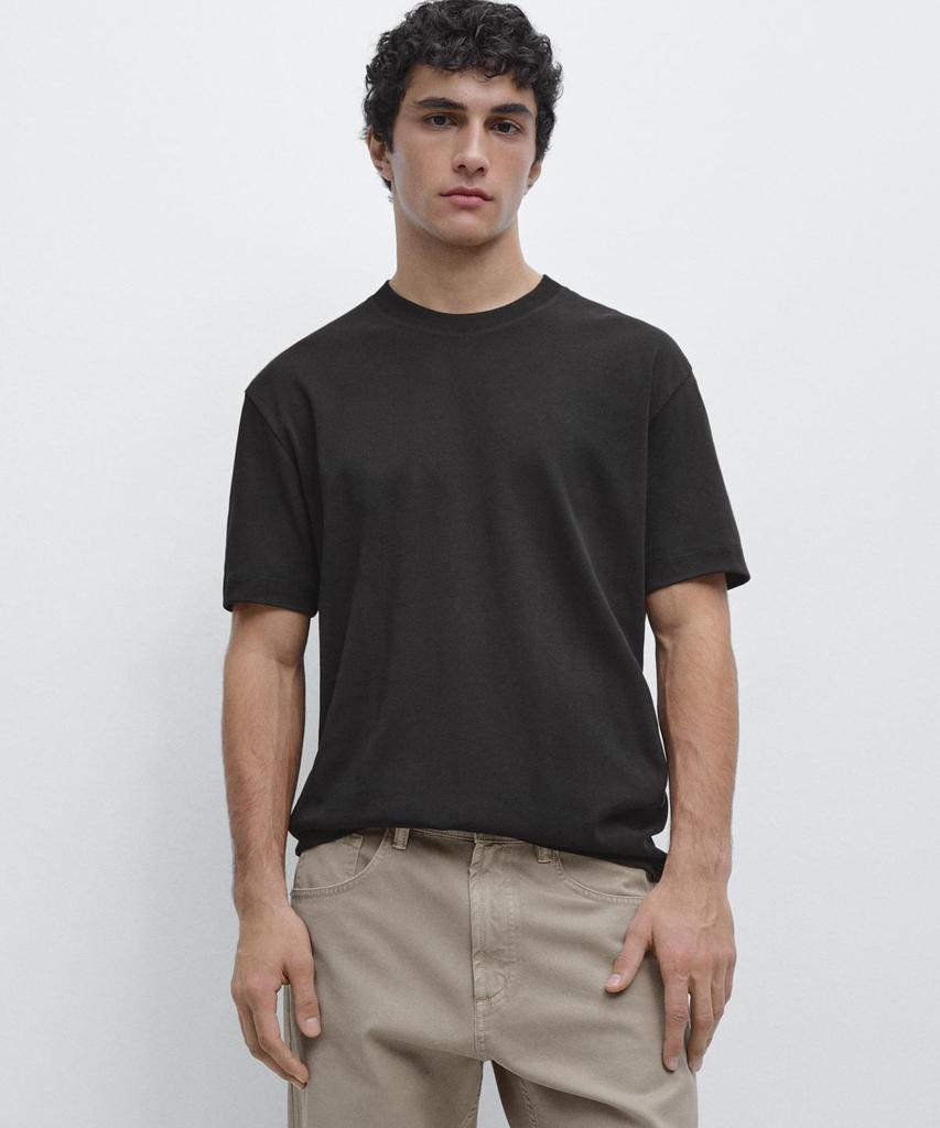 Masimodutti 100% Cotton Medium Weight T-Shirt