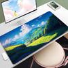 Cartoon Landscape Large Mouse Pad Non-Slip Rubber XXL Desk Mat Locking Edge HD Printing for Gamer Office Accessories 900X400mm