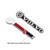 5/10 Piezas Pegatina Decorativa para Audio de Coche Insignia Emblema Insignia de Aluminio 3D para Volvo XC60 V50 V70 S90 Olestar XC40 S80 EX90 XC70 EX30 V90