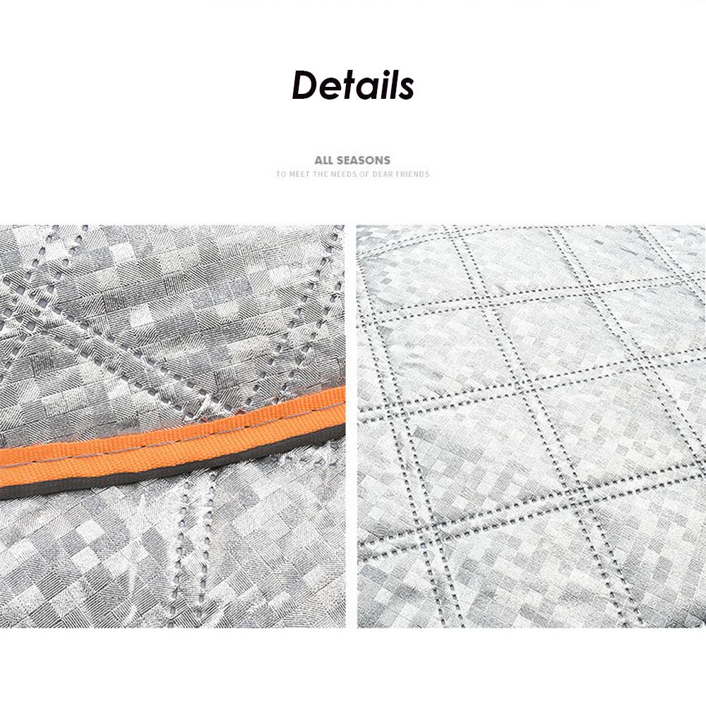 Car Front Windshield Jersey Cover with Extended Engine Cover Snow Cover