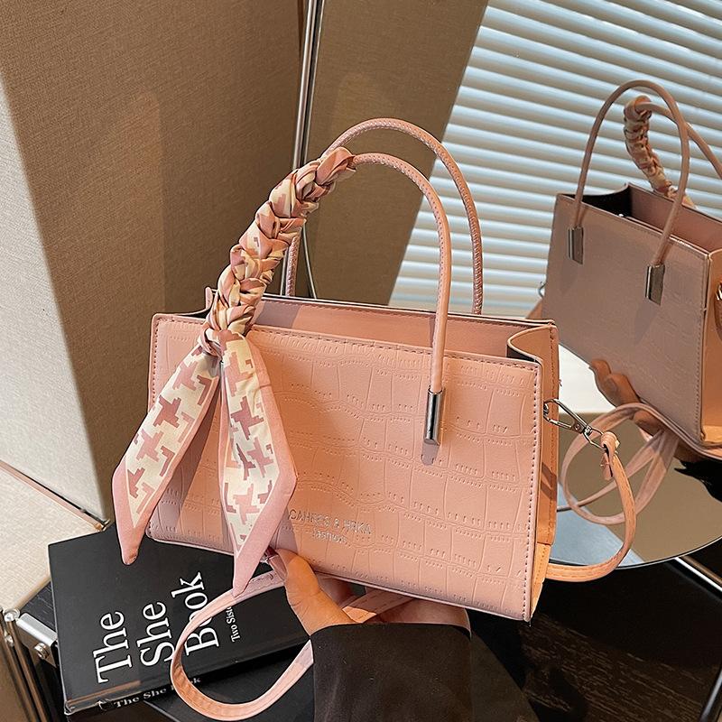 Borsa alla Moda Quadrata Piccola, Tracolla Singola, Elegante Piccola Borsa a Tracolla