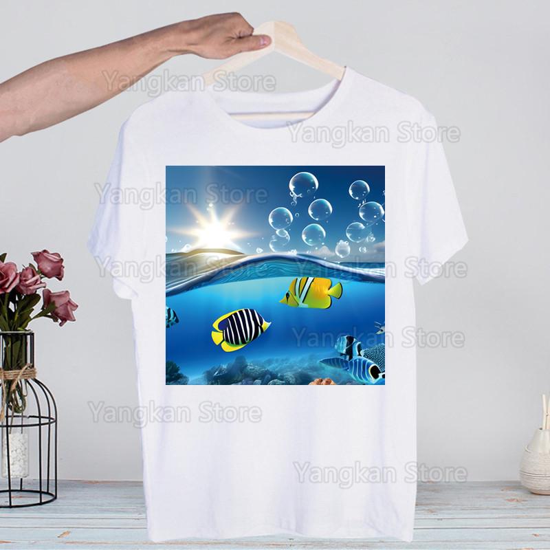 Frutiger Aero Harajuku T-skjorter Sommer Menn/Kvinner Hip Hop Morsom Trykk T-skjorte Streetwear T-skjorte Kortermet Tee Topp
