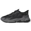 Ozweego Black Charcoal Screaming Green Men Sneakers Core-Black Charcoal-Solid-Grey HR1168