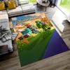 Minecraft Personalized Name Area Rug Suitable for Entryway Bedrooms Game Room Living Rooms Anti-slip Rug Decorate Offices Best for Christmas