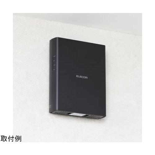 Elecom Corporate Wireless LAN Router Base Unit 11ax.ac.n.a.g.b 1201+574Mbps Wired Giga IPv6 (IPoE) Compatible Black WRC-X1800GSH-B