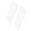 2pcs Diatomite Coaster Water Absorbent Fast Drying  D Diatomaceous Earth Soap Dish with Foot Pads for Bathroom Kitchen