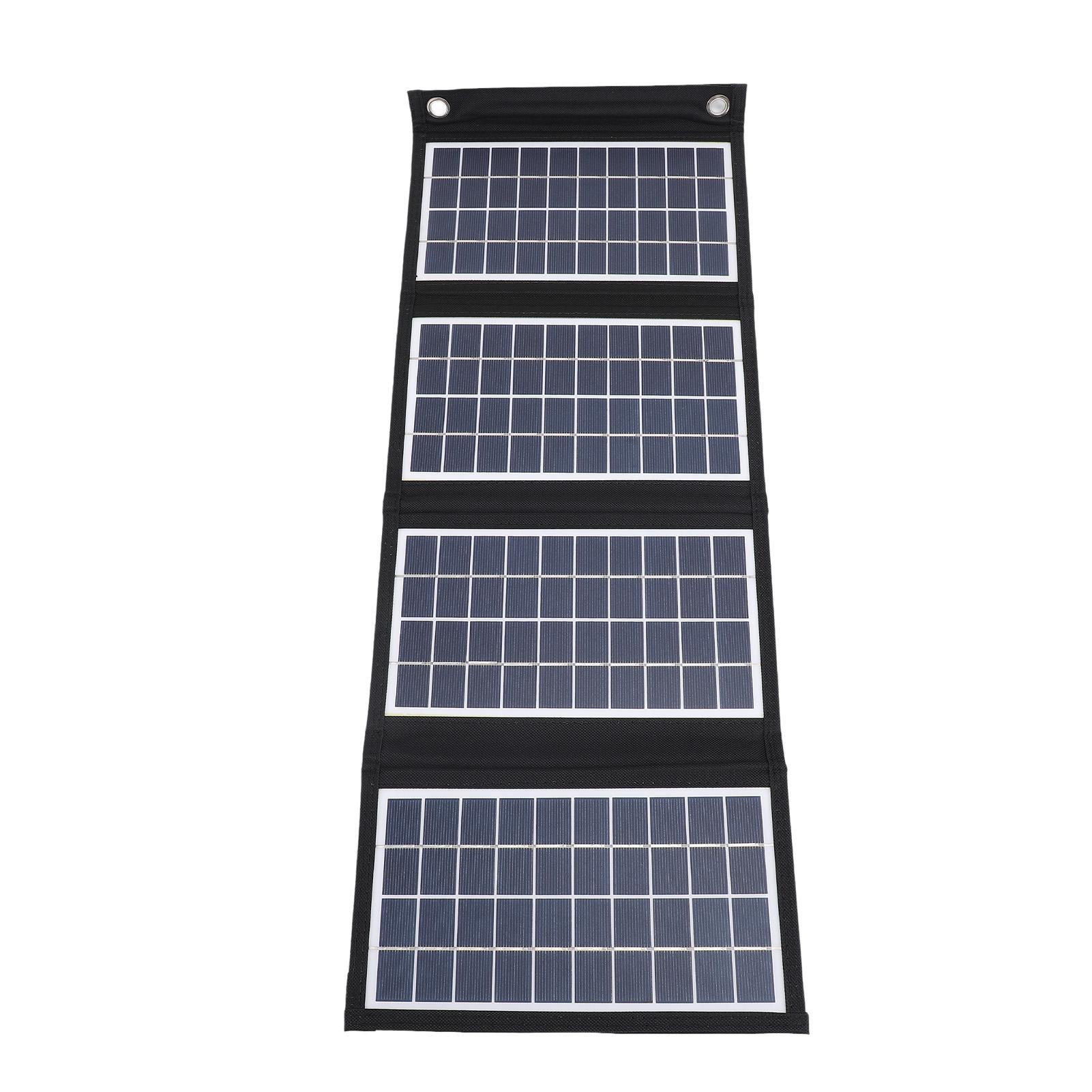 

Portable Solar Panel 30W 5V Foldable Solar Panel Charger with Dual USB Outputs for Outdoor Camping