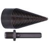 42mm Wood Splitter Bit Chopping Tool HighSpeed Steel for Electric Hammer Impact Drill(Hex Handle )