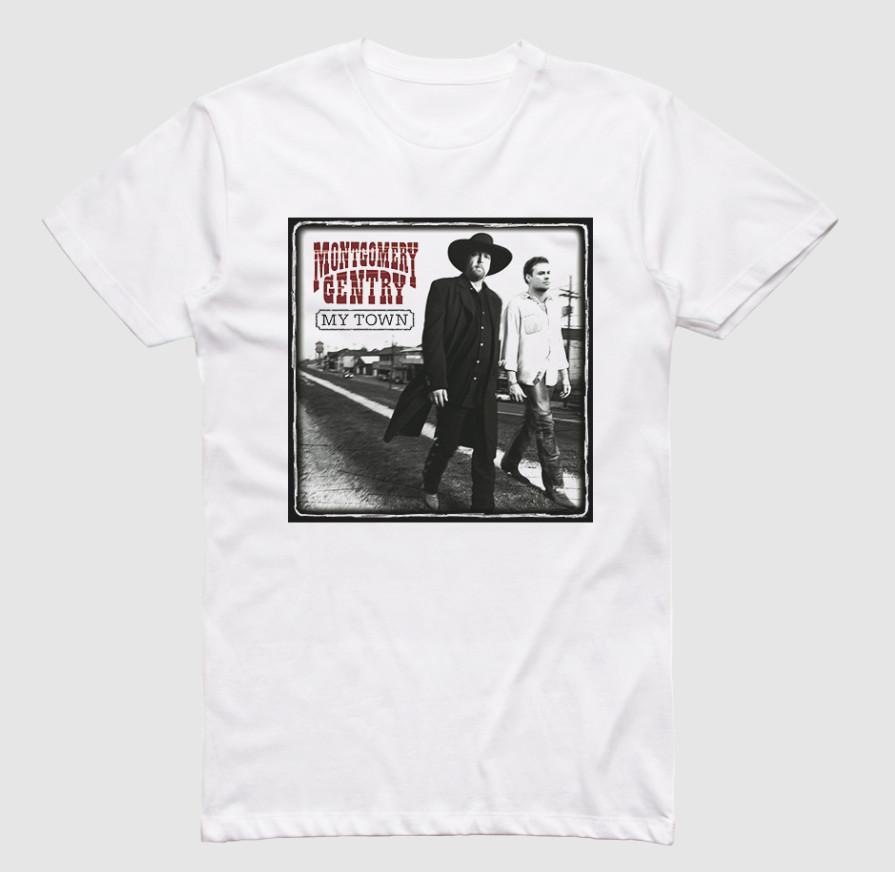 Montgomery Gentry My Town Album Cover T-shirt size S-5XL Unisex T-Shirt S