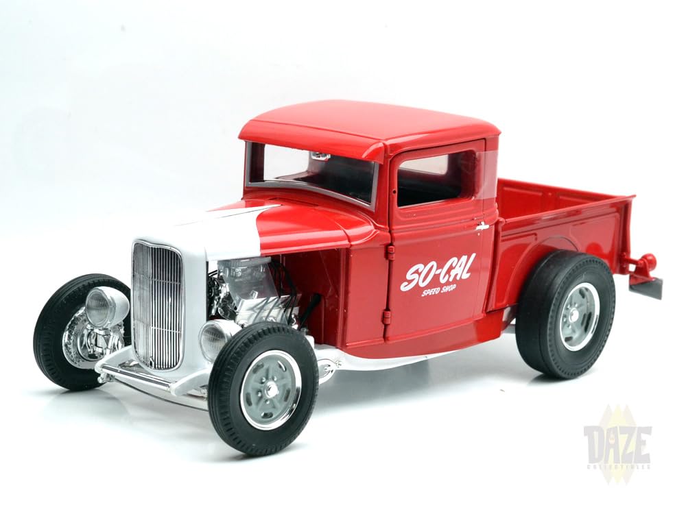 ACME 118 1932 FORD PICKUP TRUCK SO-CAL SPEED SHOP Компания ACME 1/18 1932 Ford Pickup So-Cal Speed Shop A1804107