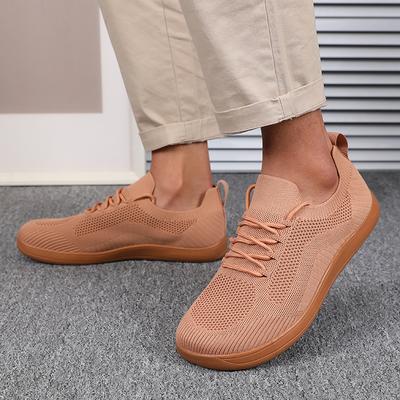 Mode Herren Atmungsaktive Sommer Weite Zehenpartie Lässige Sportschuhe mit Mesh-Gewebe für Bequemes Gehen Paar Laufschuhe Große Größe