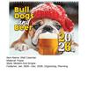 2026 Bull Dogs And Beer Wall Calendar Jan. 2026 - Dec. 2026 12-Month Calendar