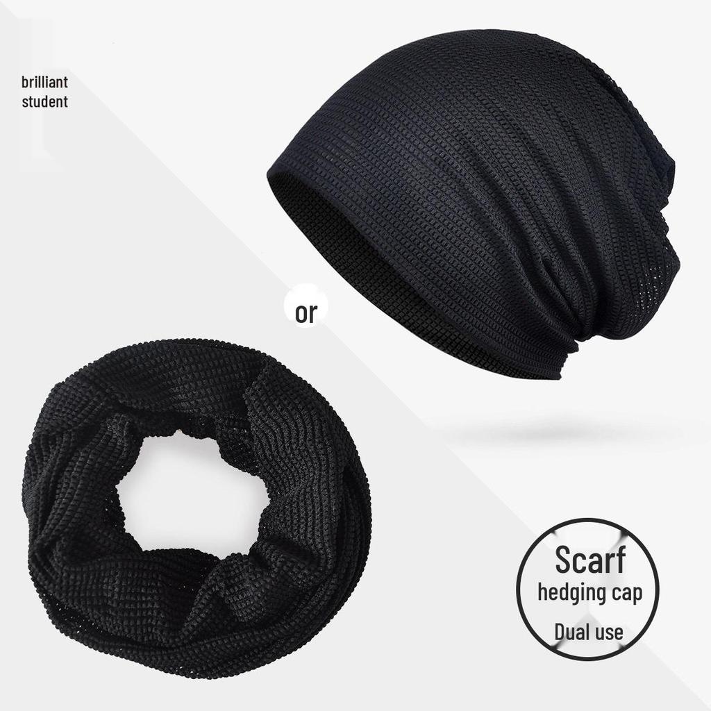 Unisex Brimless Mesh Pullover Hat for Spring/Summer - Cool, Soft & Breathable Japanese/Korean Style