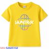KPop Demon Hunters Children's cartoon print T-shirt