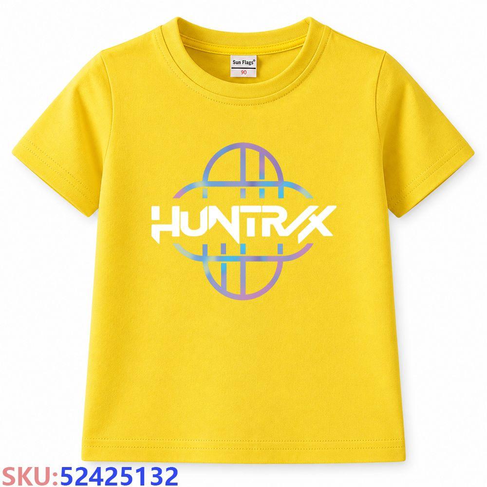 KPop Demon Hunters Children's cartoon print T-shirt