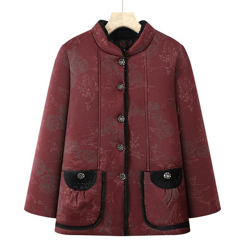 Winter cotton-padded clothes, new velvet cotton-padded jackets, old lady clothes, and thickened winter coats.