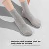 Etravel Disposable Socks 20 Pairs Mid-Calf Unisex Travel Daily Use Sweat-Absorbing Breathable Sports Socks All-Season White