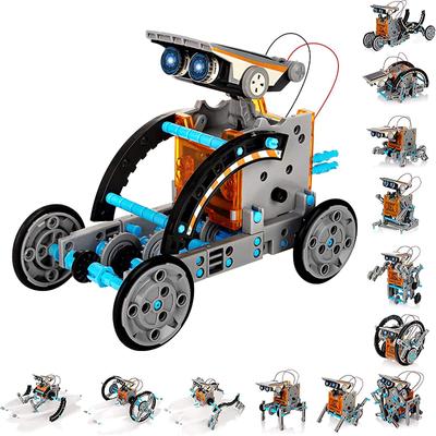 Updated Version Education Solar Robot Toys Building Science Experiment Activites Kits for Kids Aged Gifts