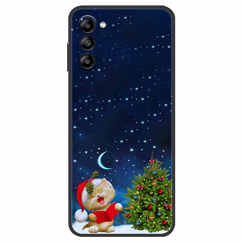 For Samsung Galaxy S23 Plus FE Ultra Case Cover Christmas TPU Soft Silicone Phone Back Cover Case for Fundas Samsung Galaxy S 23