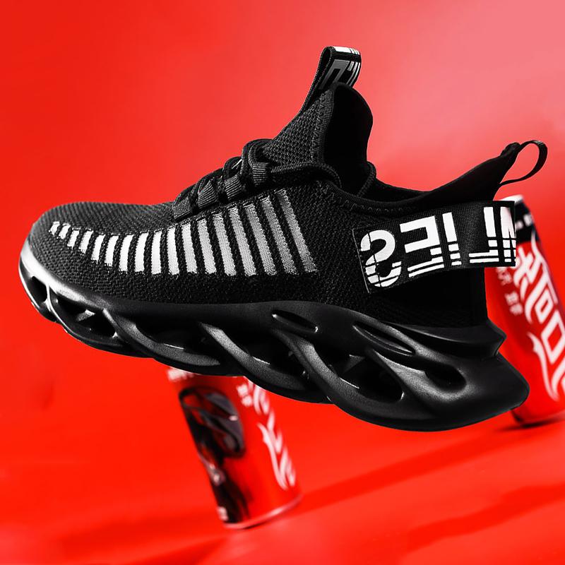 Twist Sole Men 'S Casual Shoes Outdoor Running Shoes Comfortable And Breathable Large Size Sneaker Fashion Mesh Summer New Shoes