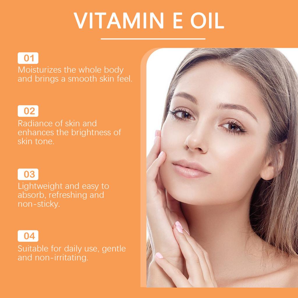 Hoygi Vitamin E Skin Care Oil Nourishing Moisturizing Smooth Facial Body Treatment
