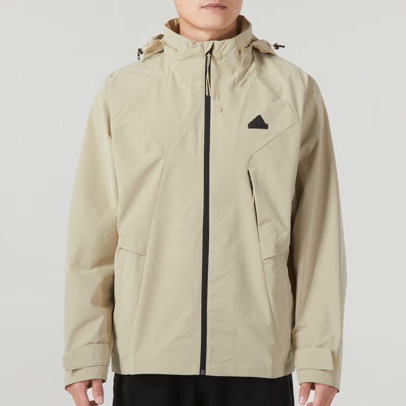 New Adidas Jackets Men Khaki IP4924