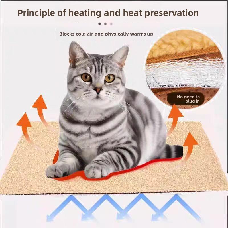 WintertierMATTEN, HundeMATTEN, SchlafMATTEN, Selbstheizende und isolierende Hundebetten, HundeMATTEN, Hunde-Schlafsäcke, Haustiere warm halten