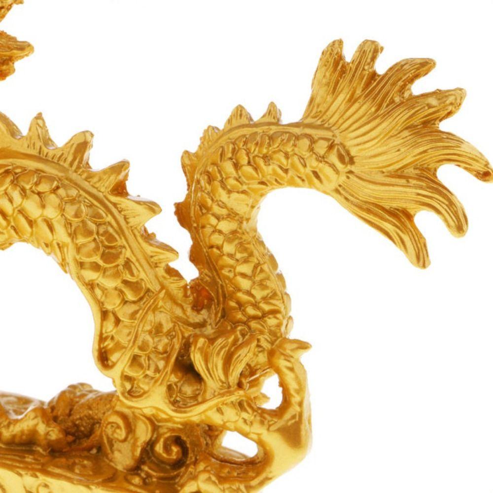 Schreibtisch-Dekoration Drachen-Ornamente Kunsttiere Skulptur Schreibtisch-Ornament Drachen-Tierkreiszeichen-Statue Geschenk