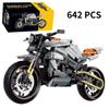 586 ks Klasická motorka Stavebnice Bloky Moto Silnice Závodník Cihly Vánoční Dárky Hračky pro děti Chlapci Děti Dospělý Technické