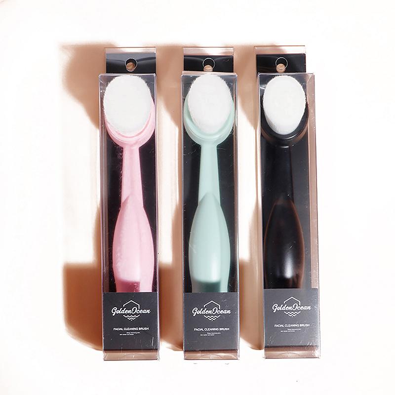 Abs Facial Brush Deep Cleanser Blackhead Pore Exfoliating Facial Massage Brush Portable Facial Skin Wash Tools