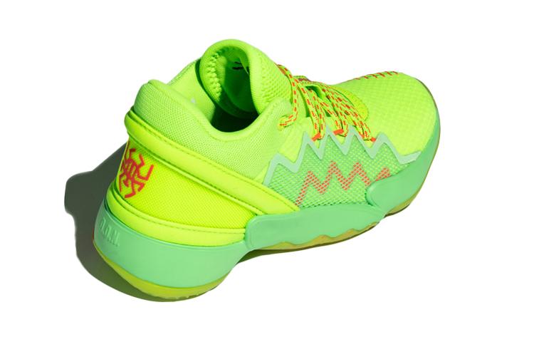 adidas D.O.N. Issue #2 Breathable Low Top Children's Basketball Shoes Children Aged 3 7 Years Old FW8756
