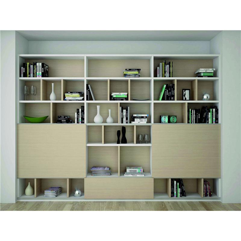 High-Definition Douyin-Moderator-Hintergrund: Bücherregal Bürodeko