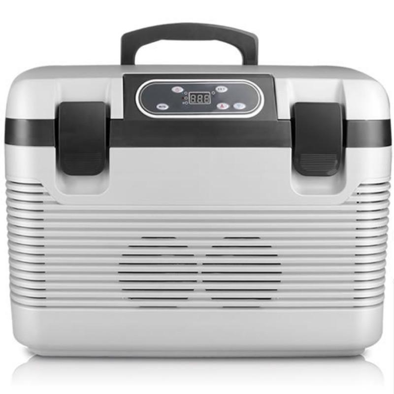 12L/19L Universal Constant Temperature Box Car Home Dual-use Small Refrigerator Portable Digital Display Refrigeration Cabinet