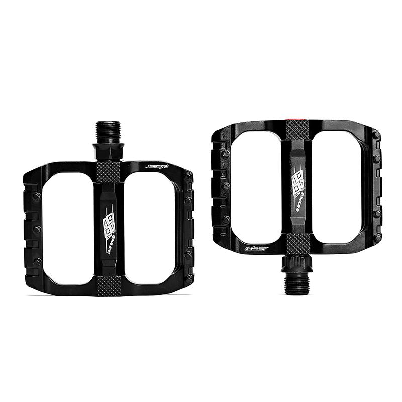 Enli Aluminum Alloy Bicycle Pedals Lightweight Hollow Mountain Bike Pedals Mountain Bike Cycling Pedals Bicycle Accessories 6