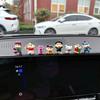 8Pcs/Set Crayon Shin-chan Funny Pose Figure Car Decoration Ornaments Cartoon Model Ornaments Auto Interior Accessories #467870