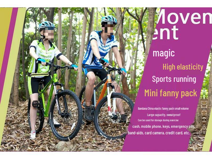 Lauf-Hüfttasche - Wasserdicht, Unisex, Unsichtige kleine Tasche für Telefone und Outdoor-Ausrüstung