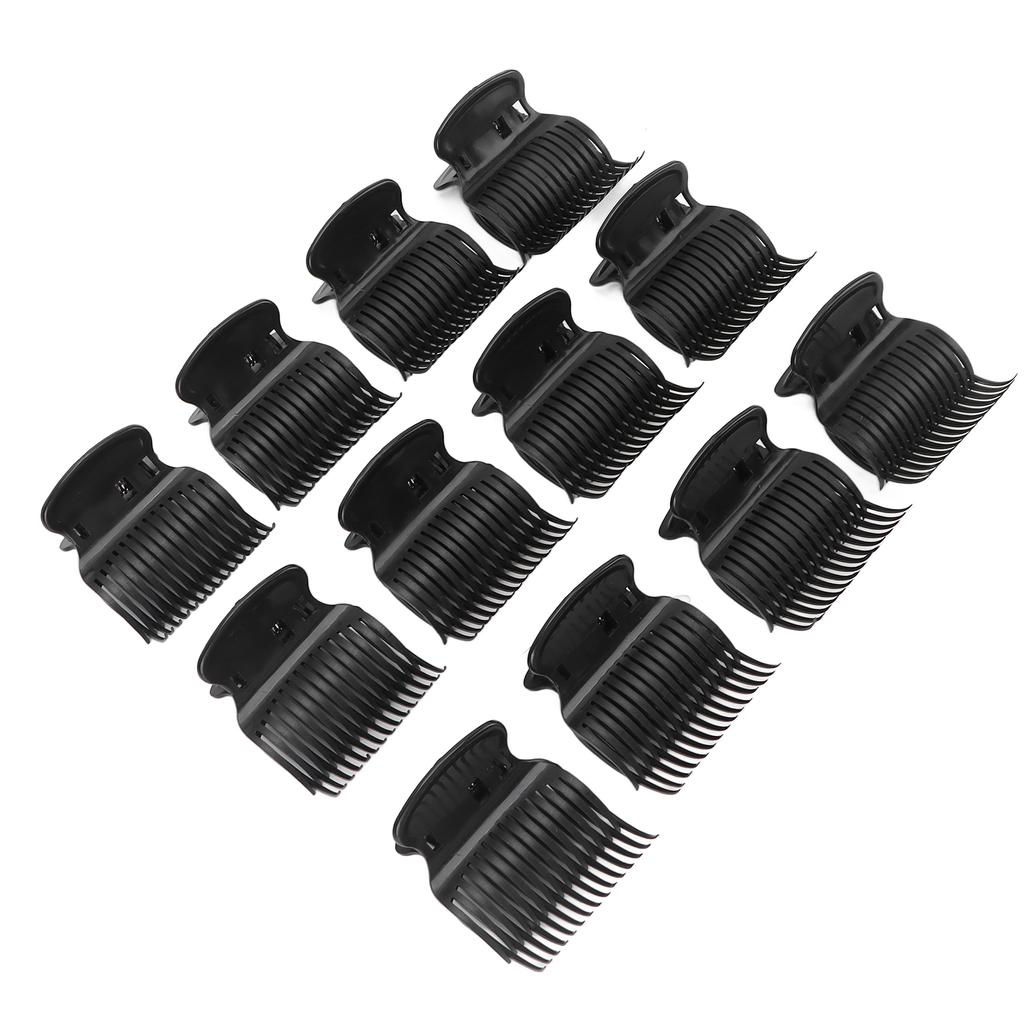 12pcs Hot Roller Clips Protect Hair Heat Insulation Fashionable Hair Roller Clips for Women Girls