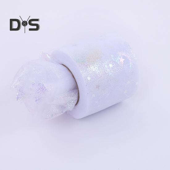 Clothing Accessories Lace Yarn Roll Tear resistant Chic Perspective Lace Yarn Roll