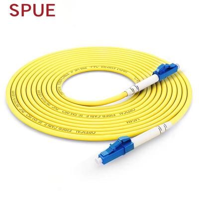 SPUE Single-Mode Single-Core LC-LC Fiber Optic Patch Cord