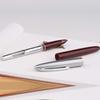 Lanxivi 3-Piece Genuine Hero 329 Fountain Pen with Fine Nib, Gold Arrow Pattern, and Stainless Steel Cap
