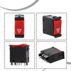 Black Red.safety Flashing Switch High Quality New Practical