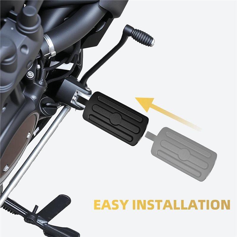 For Davidson For Motorcycle Foot Pegs, 10Mm Highway Passenger Footpegs For Touring Street Glide Softail Dyna Sportster